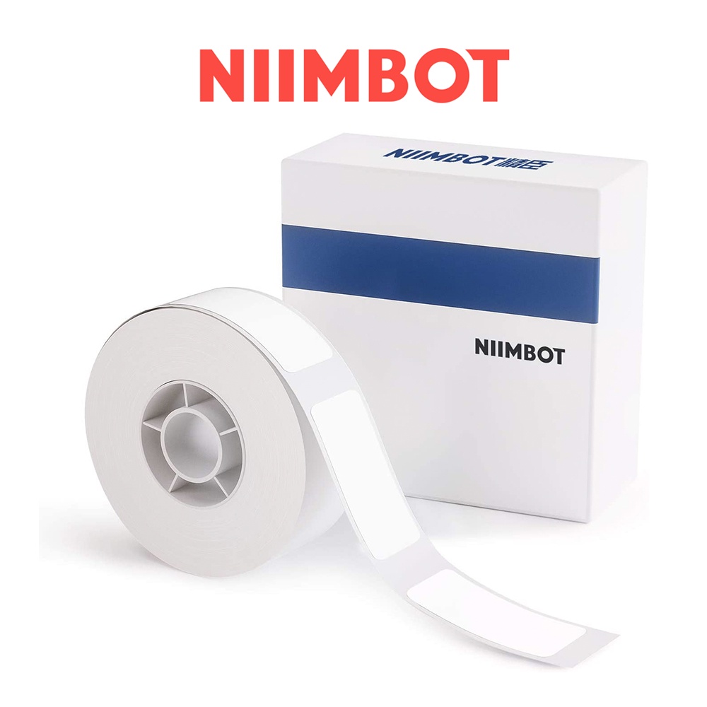 NIIMBOT White Thermal Label Stickers with SelfAdhesive for D110 / D11