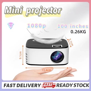 [SG]T20 Portable Projector 1080P LCD Full HD Multifunction Projector Phone Wifi Same Screen for Phone, TV Box, Laptop