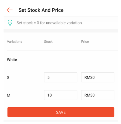 APA ITU VARIASI PRODUK DI SHOPEE SELLER CENTER