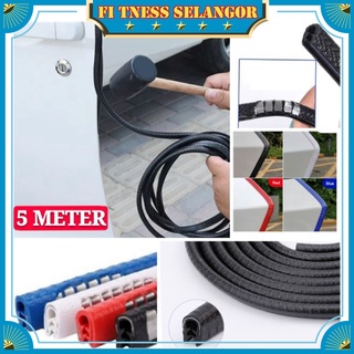 5Meter U type car door seal car sound insulation sealing strip rubber edge Guard trim proof