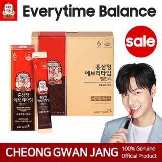 [Cheong Kwan Jang] Everytime Balance Korean Red Ginseng Extract 10ml (20 / 30 sticks) / Expiry on 2024 may