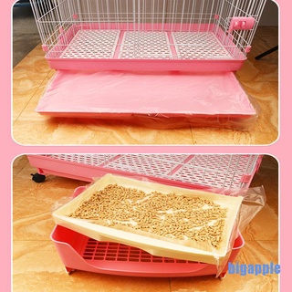 [bigapple] 50 PCS/Pack Disposable cage Liner, Rabbits Disposable Diaper Super Absorbent #0