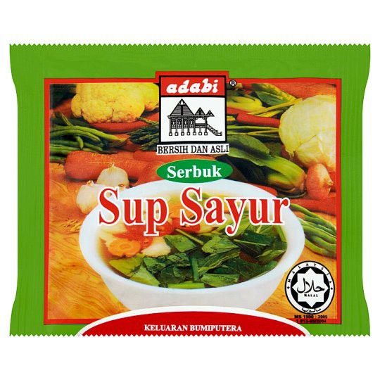 Adabi Serbuk Sup Sayur 20g Shopee Singapore