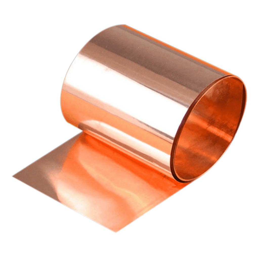 1pc New 99.9% Pure Copper Cut Metal Sheet Foil Roll Tape 0.1*100*1000mm ...