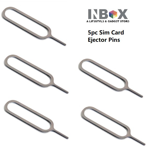 Sim Card Ejector Pins (5pcs Bundle) Shopee Singapore