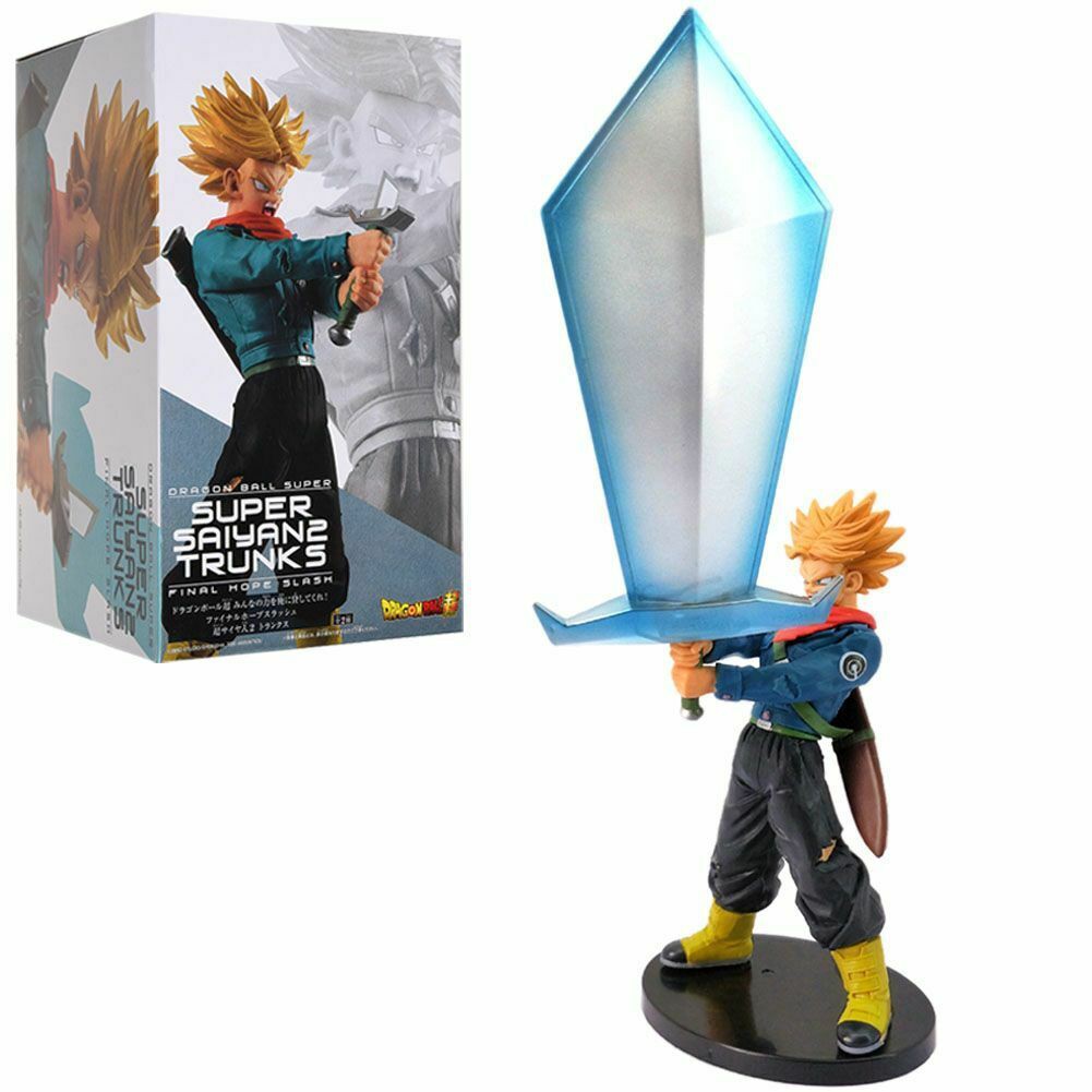 Dragon Ball Z Super Saiyan Trunks Big Sword Japanese Anime Pvc Action Figure Shopee Singapore - trunks sword roblox