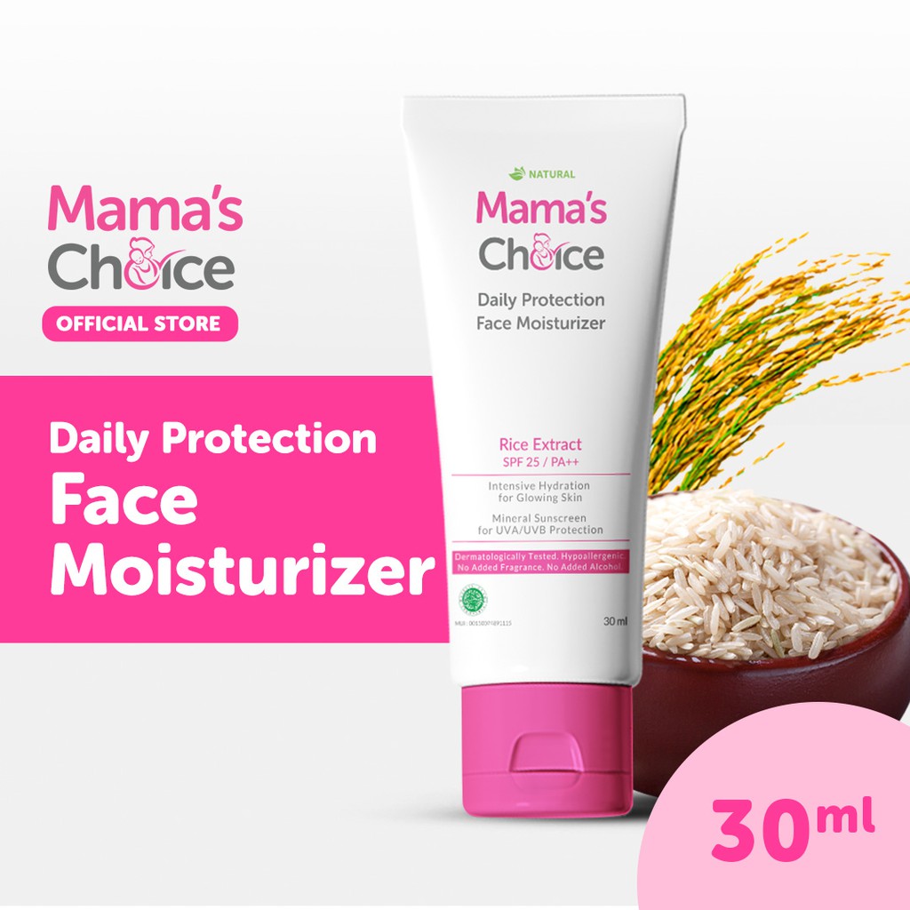 Mama's Choice Daily Face Moisturizer (Safe, halal, natural maternity