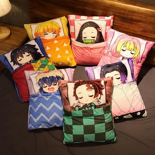 Devil's Blade Anime Plush Stuffed Cushion Cute Pillow Demon Slayer Manga Doll Kimetsu No Yaiba Tanjirou Nezuko