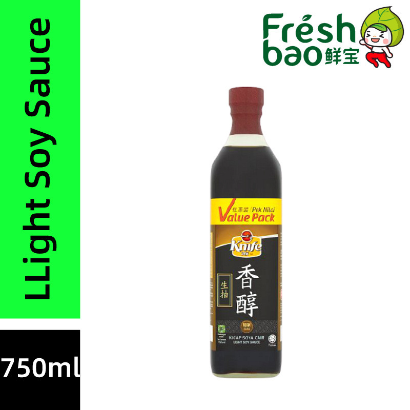 Shop Malaysia Knife Light Soy Sauce 刀标香醇生抽 750ml Shopee Singapore