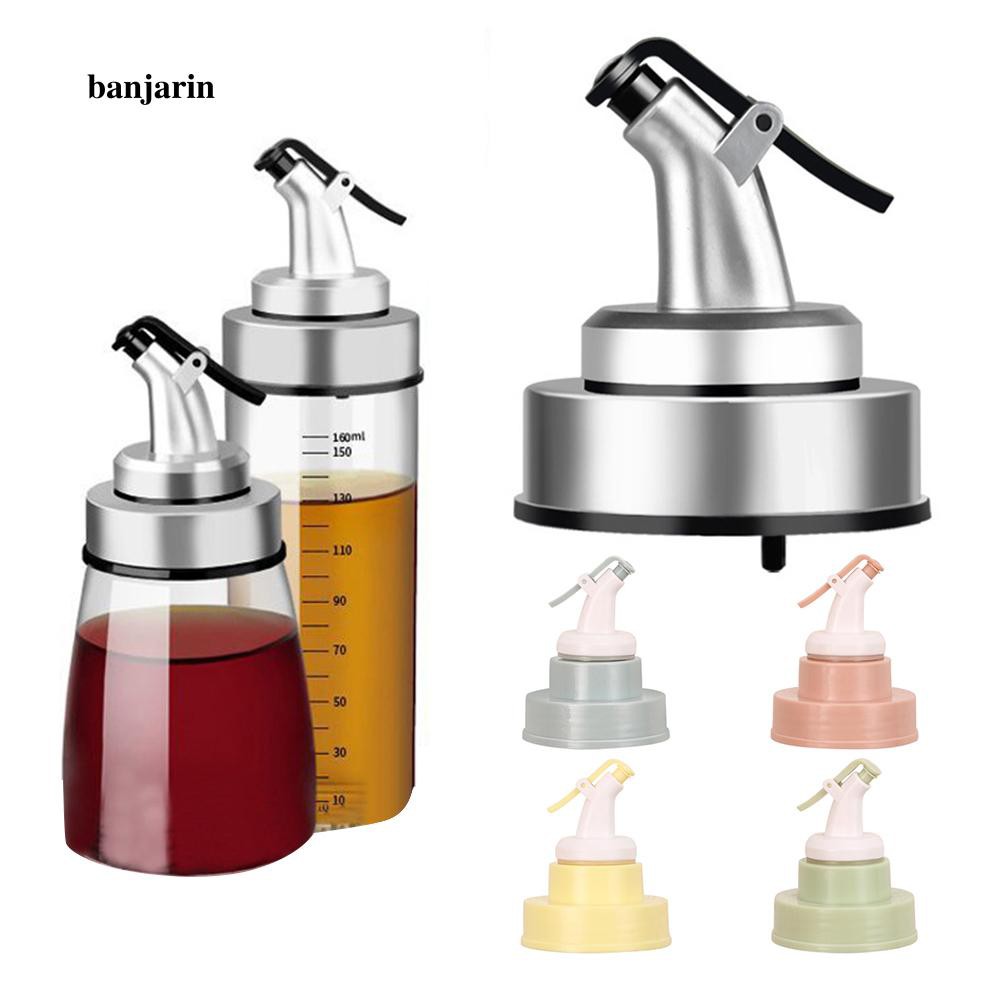 Flip Top Liquor Dispenser Nozzle Oil Wine Vinegar Bottle ...