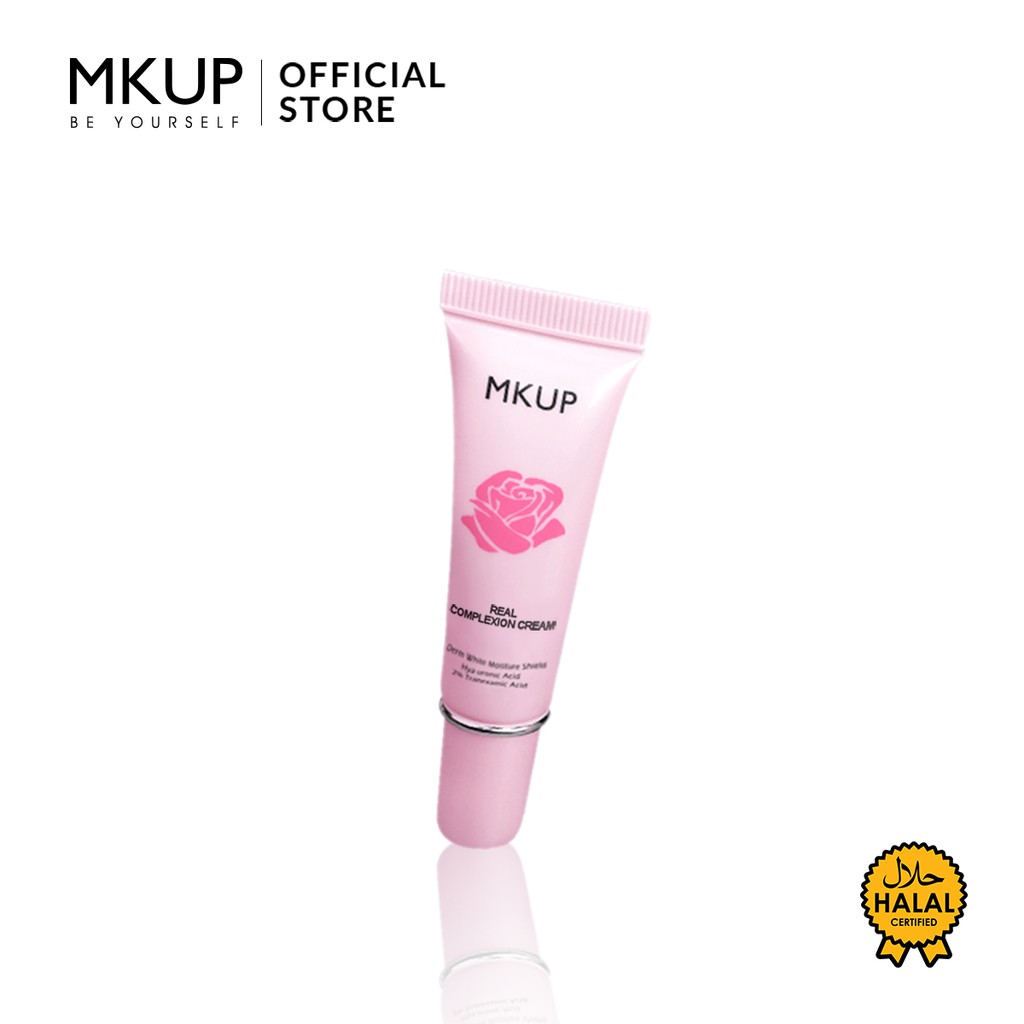 MKUP Real Complexion Cream 10ml Skincare Makeup Primer Moisturizer Repair Skin Whitening
