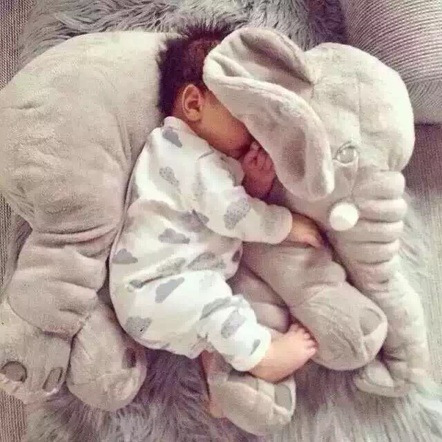 Ikea Elephant Plush Toy And The Baby Sleeping Pillow Doll Shopee