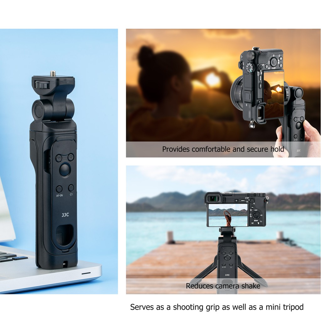 JJC GPVPT2BT Wireless Shooting Grip and Tripod for Sony ZV1 ZV1 A6600
