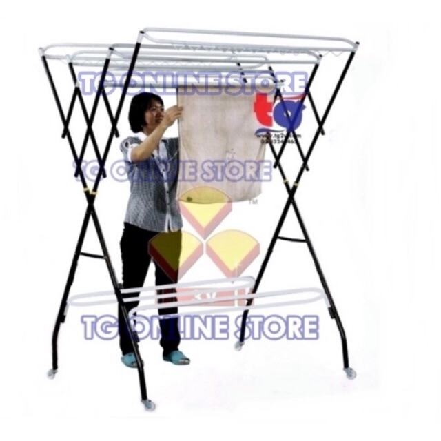 12bars 3v Clothes Hanger Drying Rack Hanger Cloth Ampaian Baju Sidai 8 4 Shopee Singapore