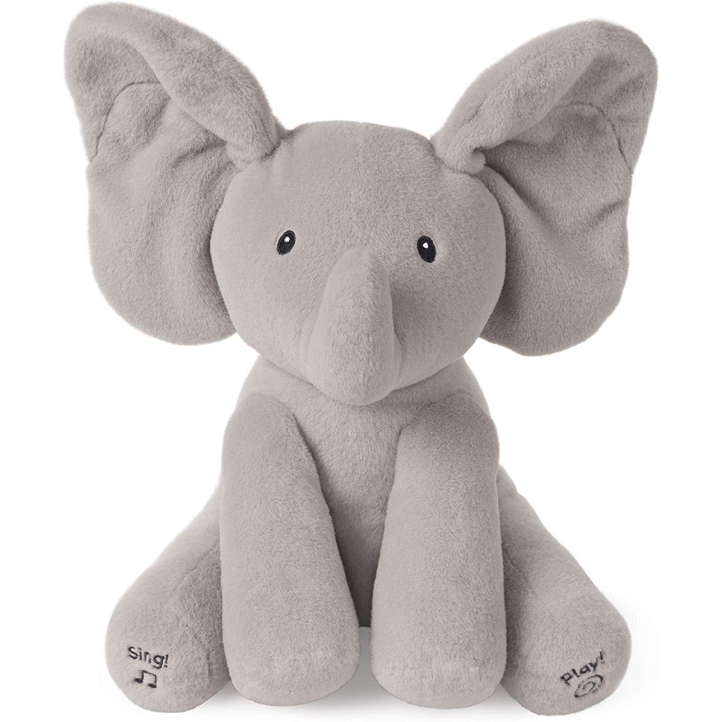 baby singing elephant toy