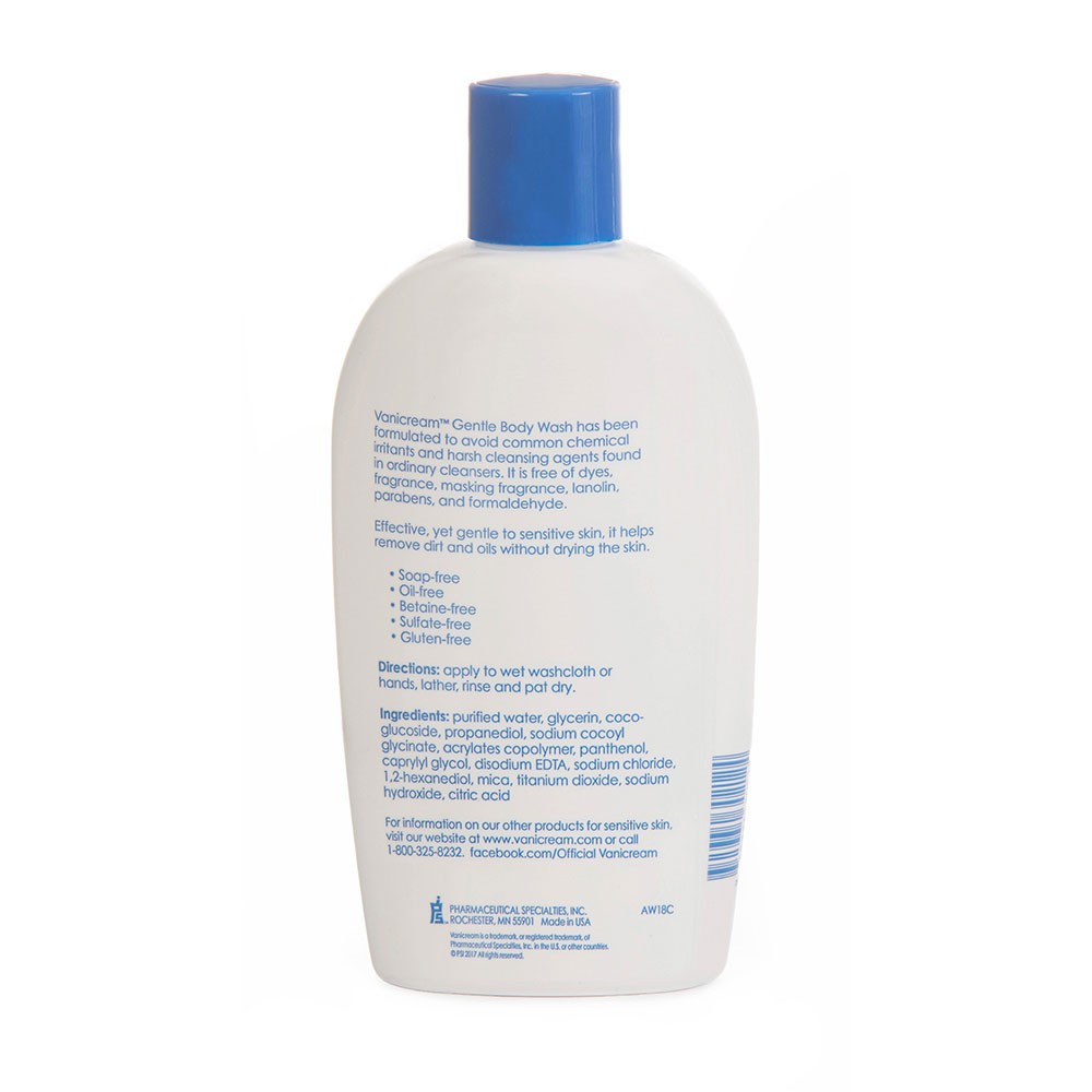 vanicream body cleanser