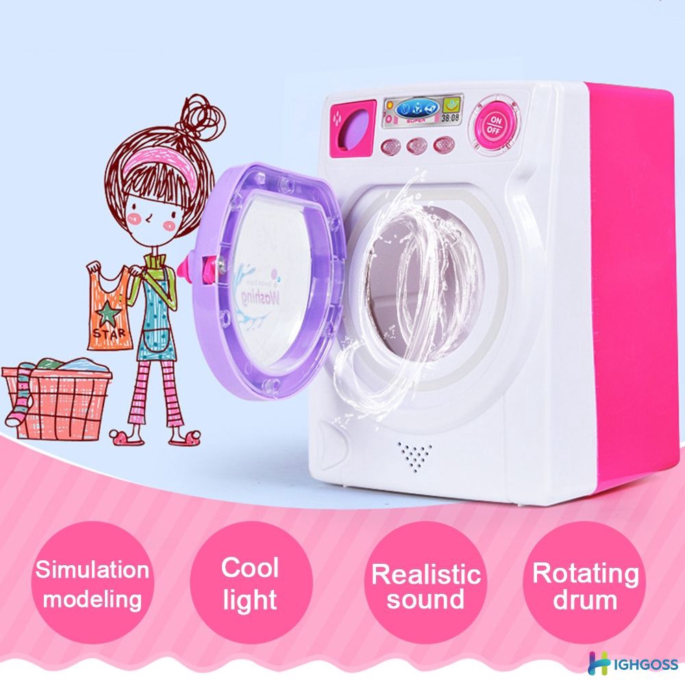 pretend play washing machine