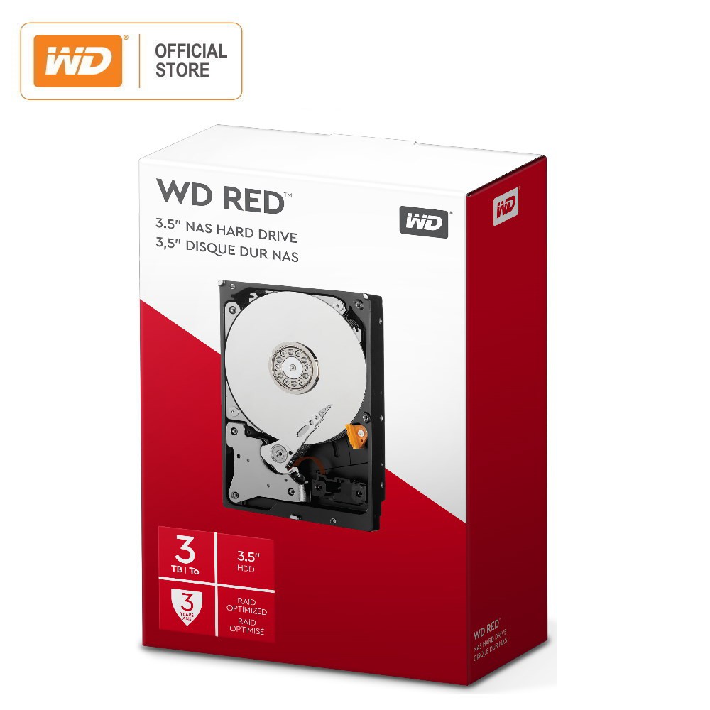 Wd Red 3tb Wd30efax Nas Hard Disk Drive 5400 Rpm Class Sata 6gb S 64mb Cache 3 5 Inch Wd Official Store Shopee Singapore