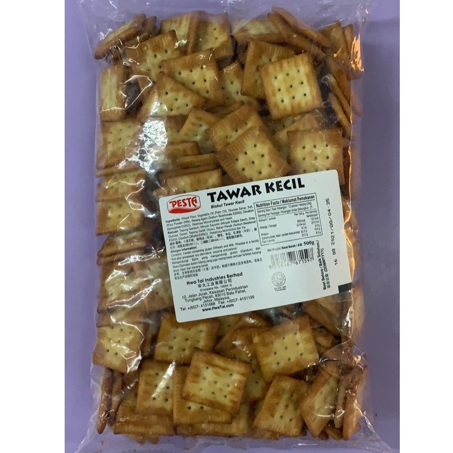 Buy Biskut Tawar Kecil Biskut 4 Segi Mini Biskut Tin Timbang 500 Gram Seetracker Malaysia