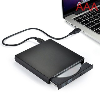 ☌USB External DVD CD RW Disc Writer Player Drive for PC Laptop