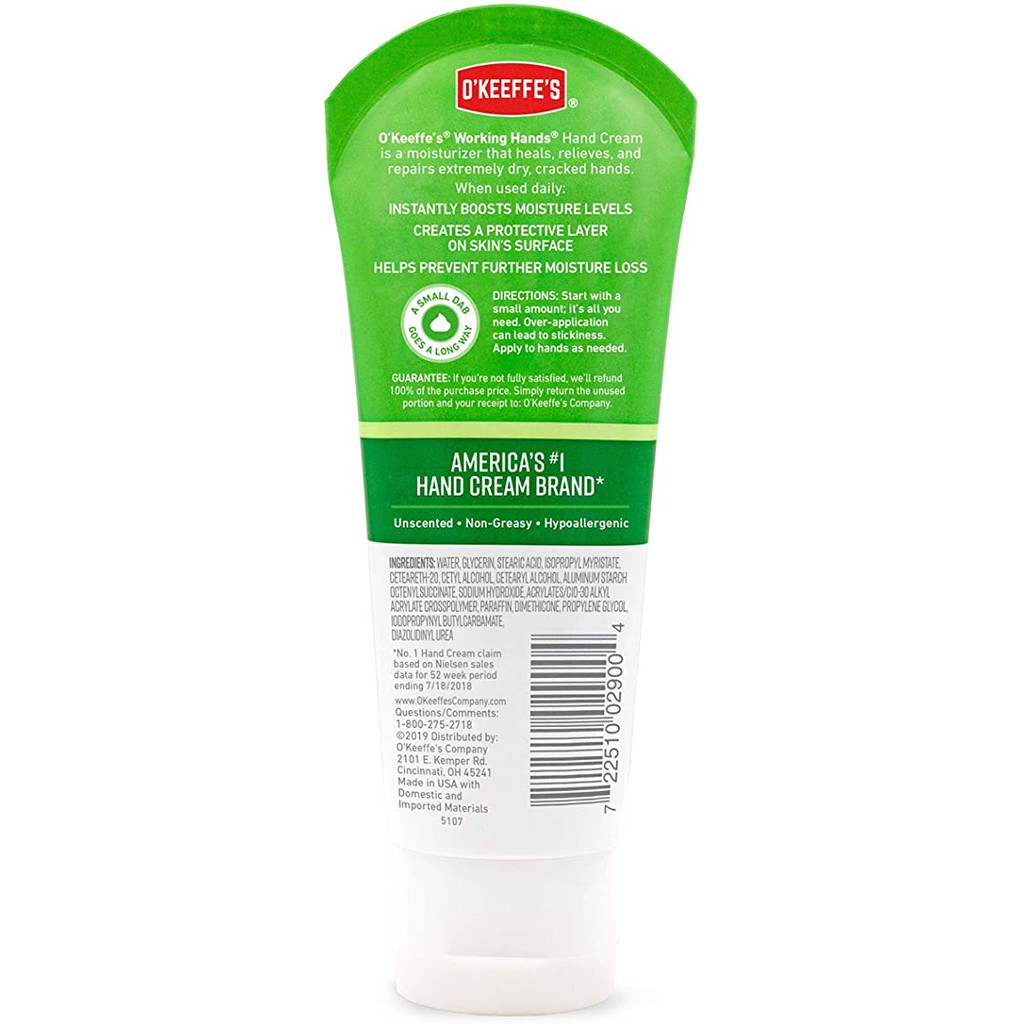 working hands moisturizer