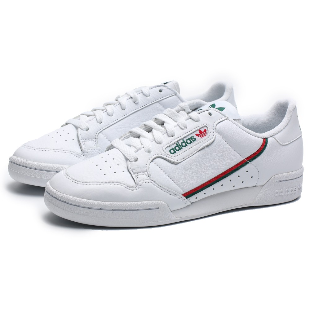 adidas continental white red
