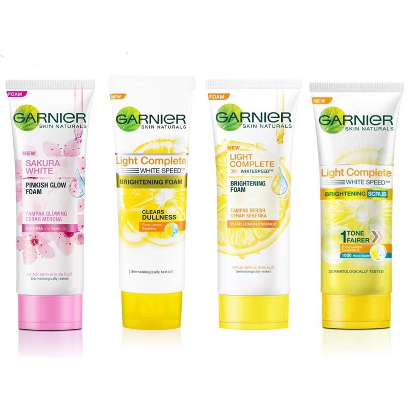 garnier face wash scrub