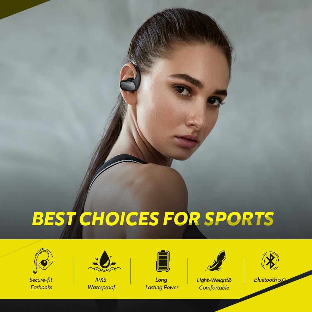 DACOM Athlete L19 TWS Pro Bluetooth Earbuds for Sports Hybrid Driver Earphones True Wireless Stereo Headphones HiFi Waterproof