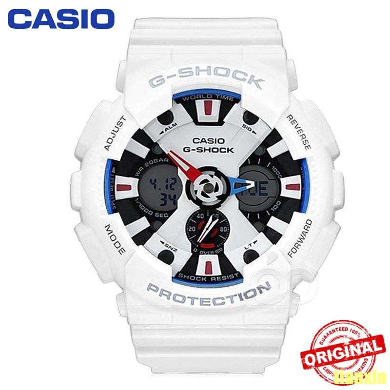 g shock ga 120 white