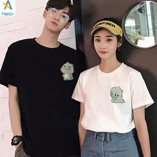Image of ️️️❤Limited time discount ️️️❤aixinShort sleeve T-shirt dinosaur pattern cute couple T-shirt