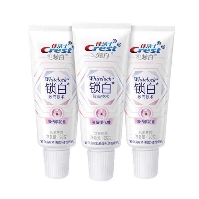 3 Tubes Of crest Cherry Flavor Toothpaste (20g / Tube) | Shopee Singapore