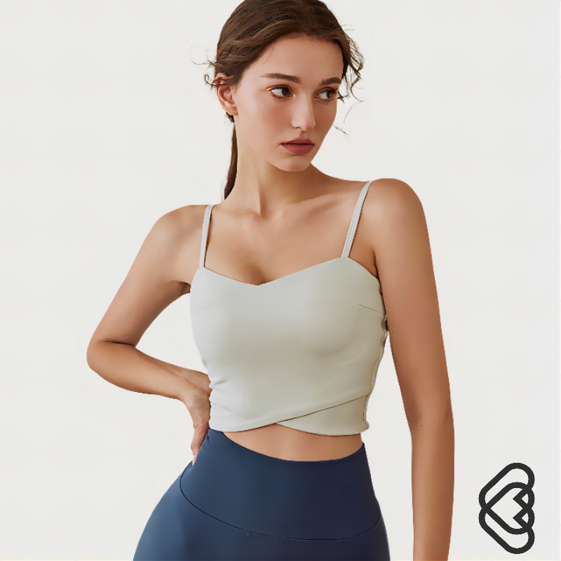 push up crop top bra