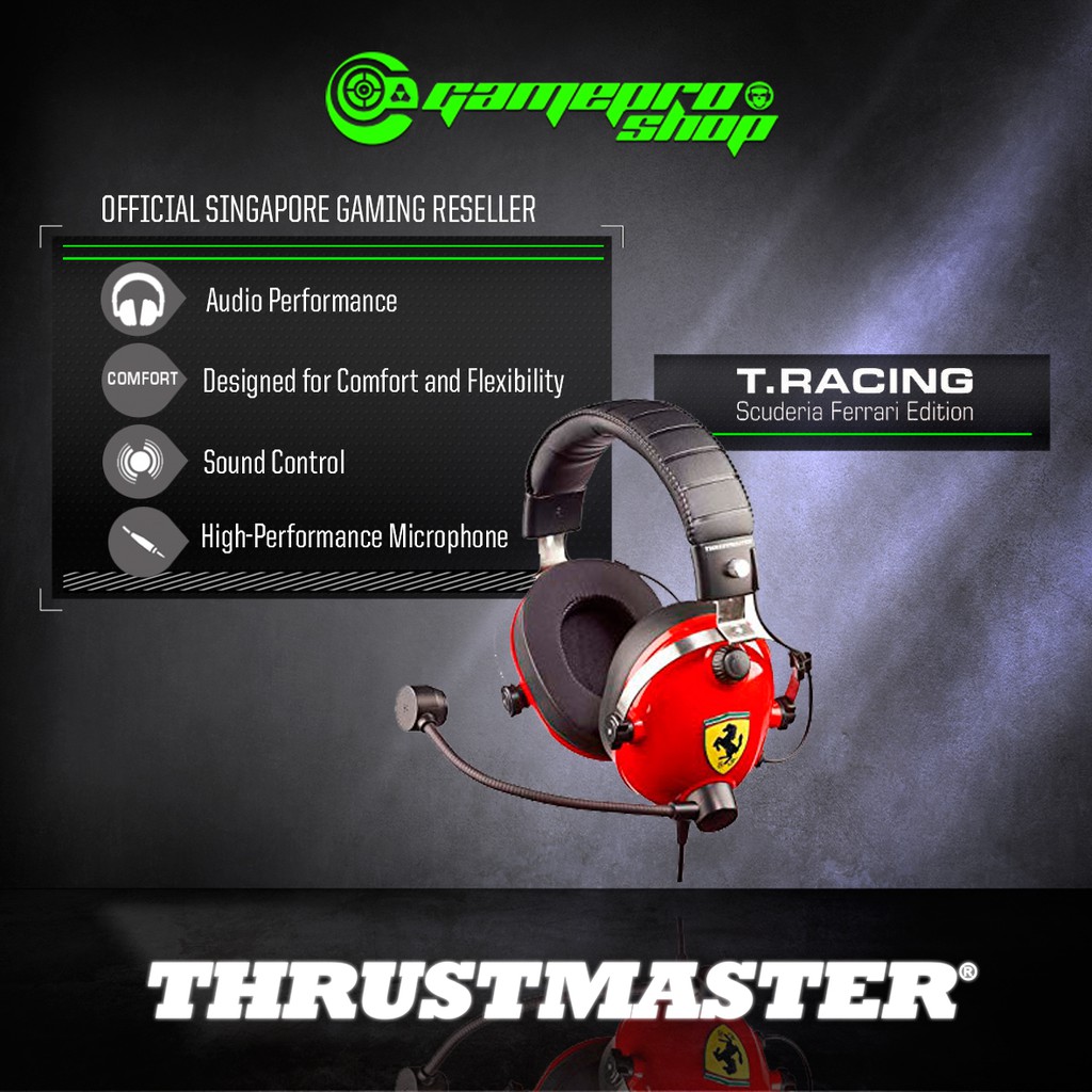Thrustmaster T Racing Scuderia Ferrari Edition Gaming Headset