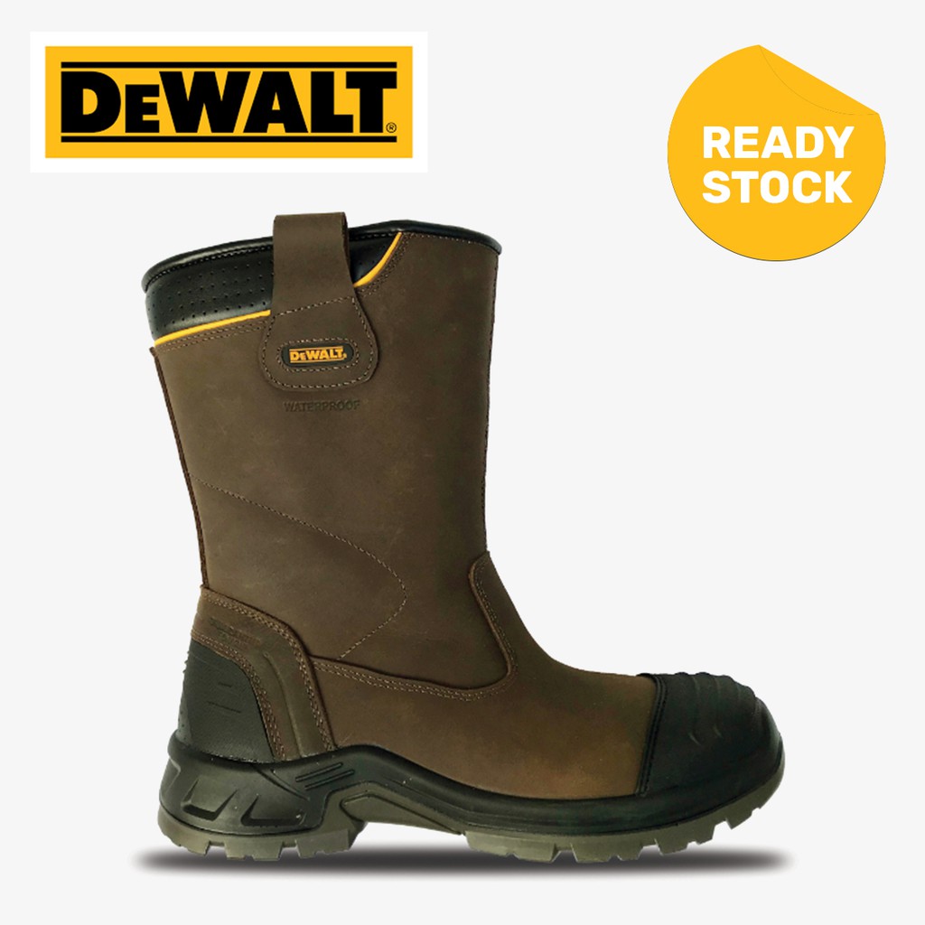 dewalt leather boots