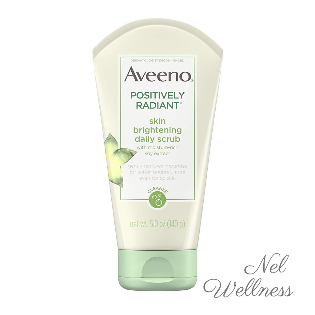 [Soap Free for Sensitive Skin] Aveeno Positively Radiant Skin