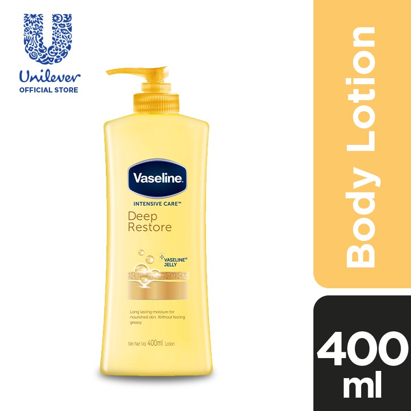 vaseline lotion deep restore