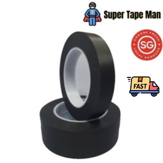 Black Acetate Cloth Electrical Insulating Tape x 30m