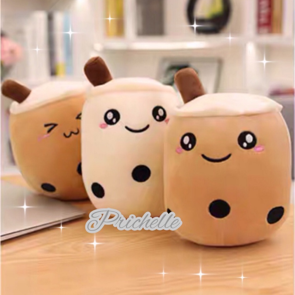 boba milk tea plush toy