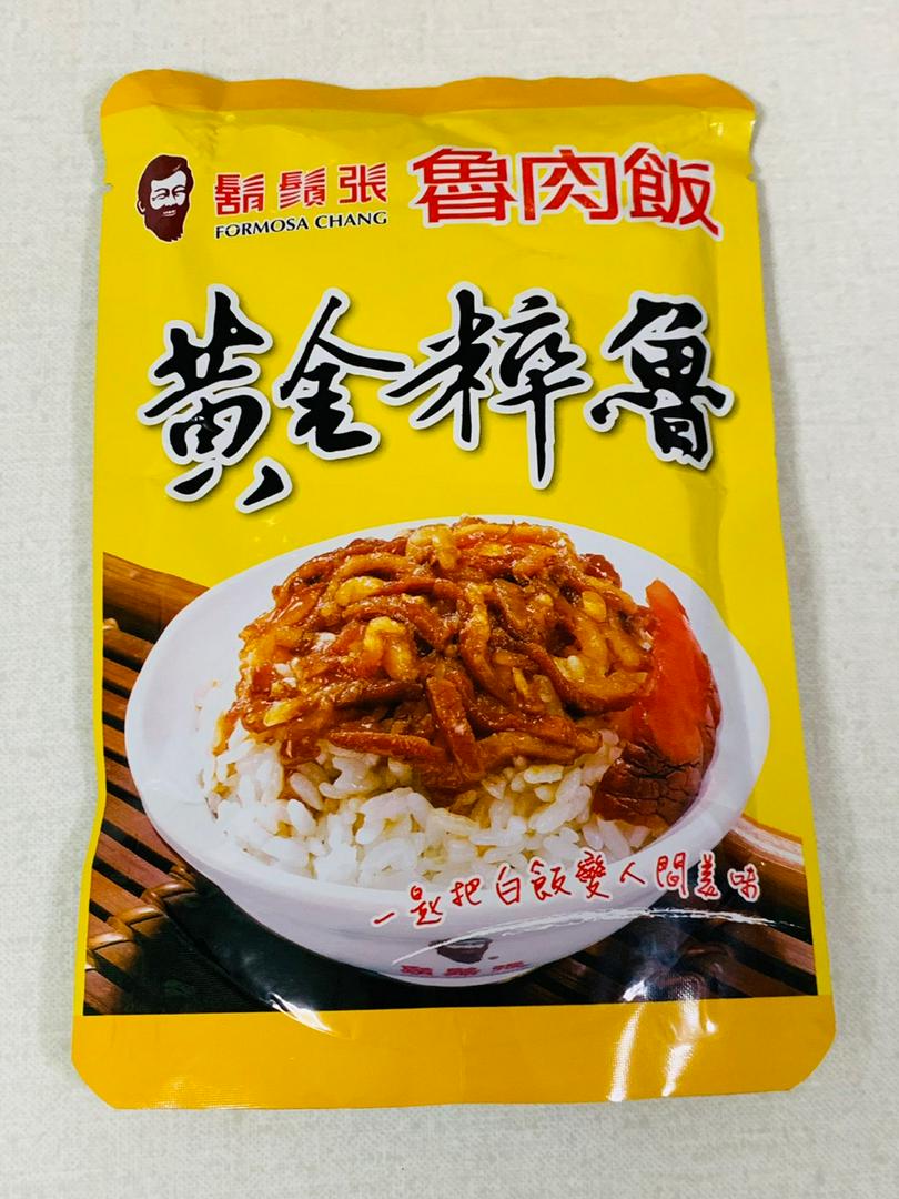 Direct From Taiwan Formosa Chang 胡须张 Lu Rou Fan Paste Braised Pork 黄金粹鲁 滷肉饭 0g Shopee Singapore