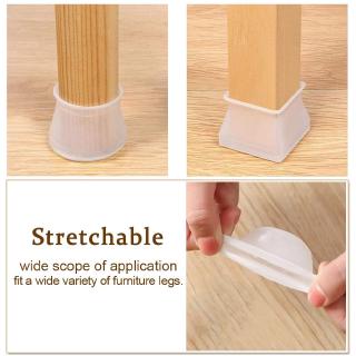 4Pcs Furniture Leg Silicone Protection Covers / Chair Legs Caps / Anti-Slip Table Feet Pad Floor Protector / Foot Protection Bottom Cover Prevents Scratches and Noise #2