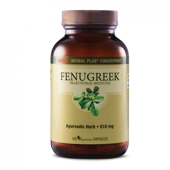 GNC Herbal Plus Fingerprint Fenugreek (100 Capsules) Shopee Singapore