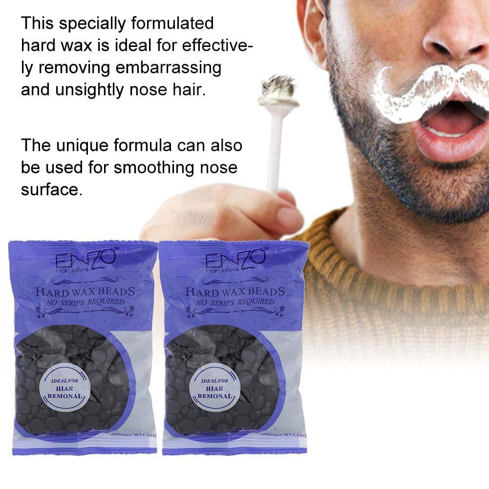 Nasal Hair Removal Hard Wax Kit Nose Hair Depilatory Wax Beads