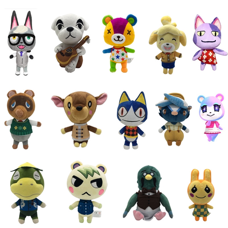 20cm/ Animal Crossing Tom Nook KK Isabelle Bunnie Plush Doll Nintendo Game  Cartoon Soft Stuffed Toys Kids Birthday Gift | Shopee Singapore