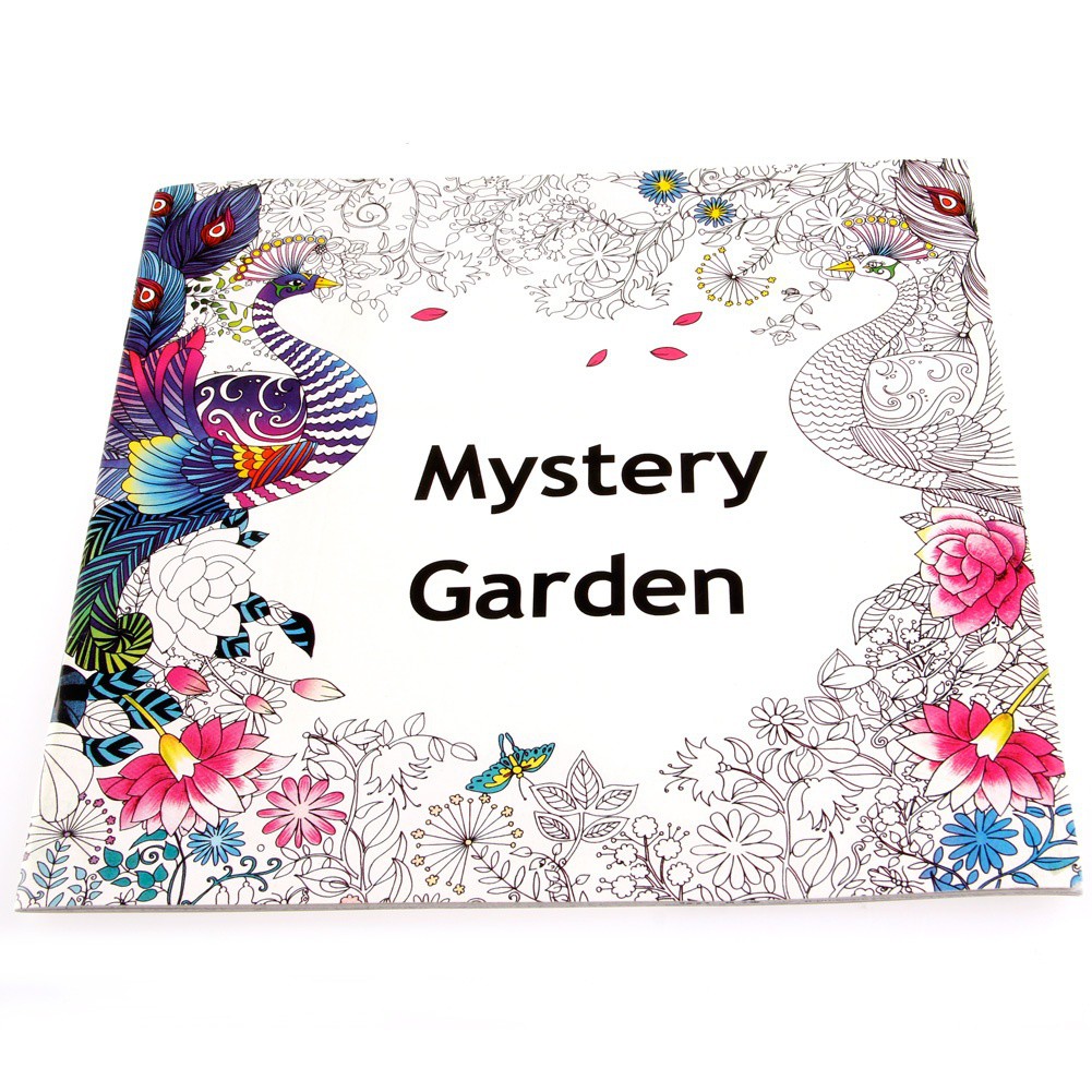 104+ Mystery Garden Coloring Book Best HD