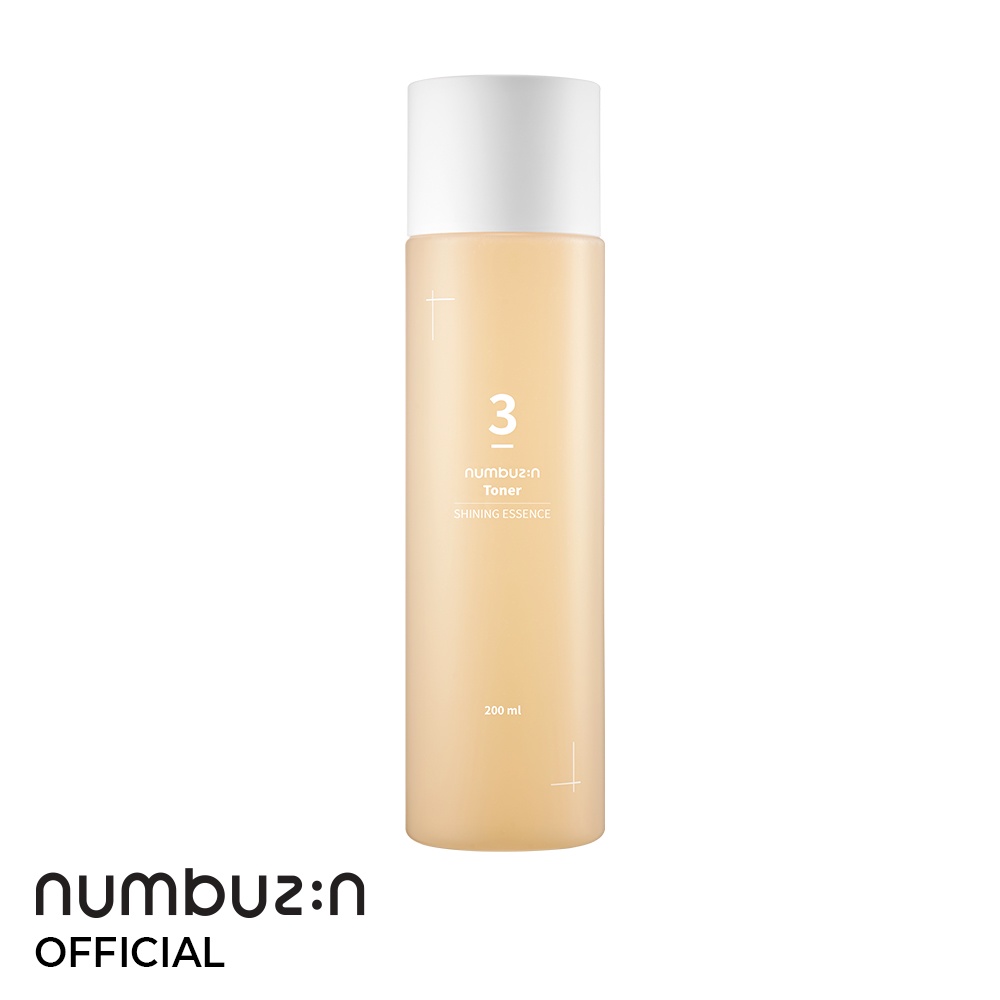 numbuzin No.3 Super Glowing Essence Toner 200ml Shopee Singapore