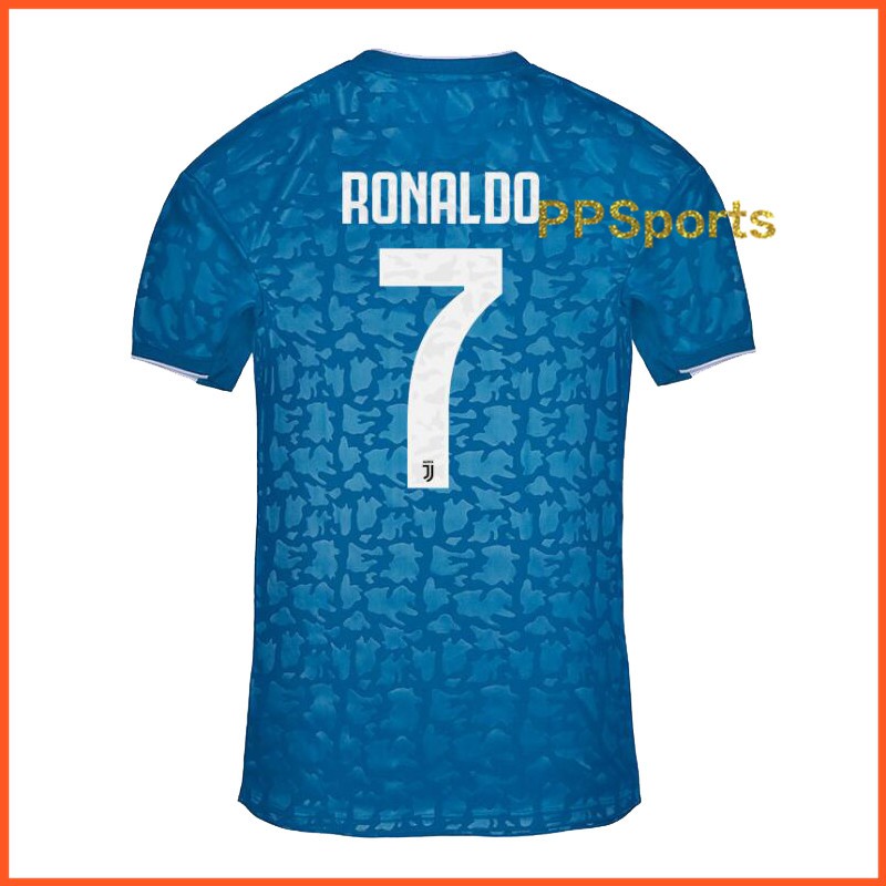 ronaldo in blue jersey