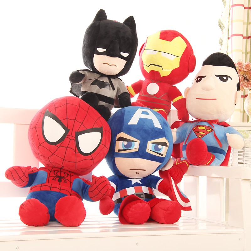 superhero plush toys