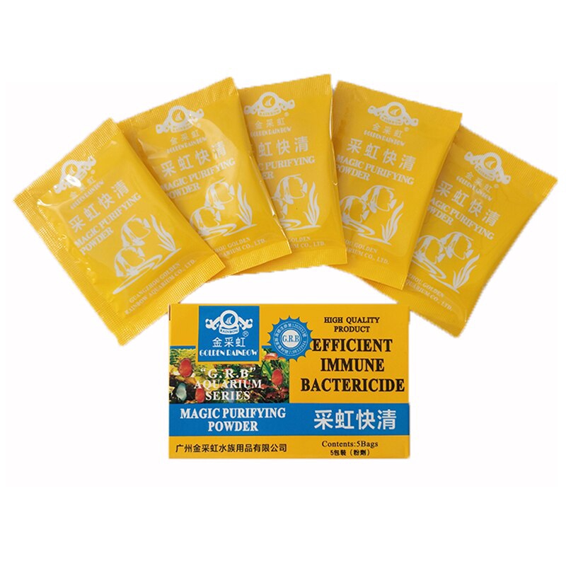 Aquarium Water Magic Purifying Powder Fast Cleaning Fish Tank Magical