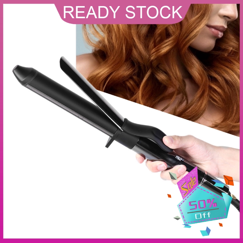 3 Types Tourmaline Ceramic Lcd Temperature Display Hair Curler