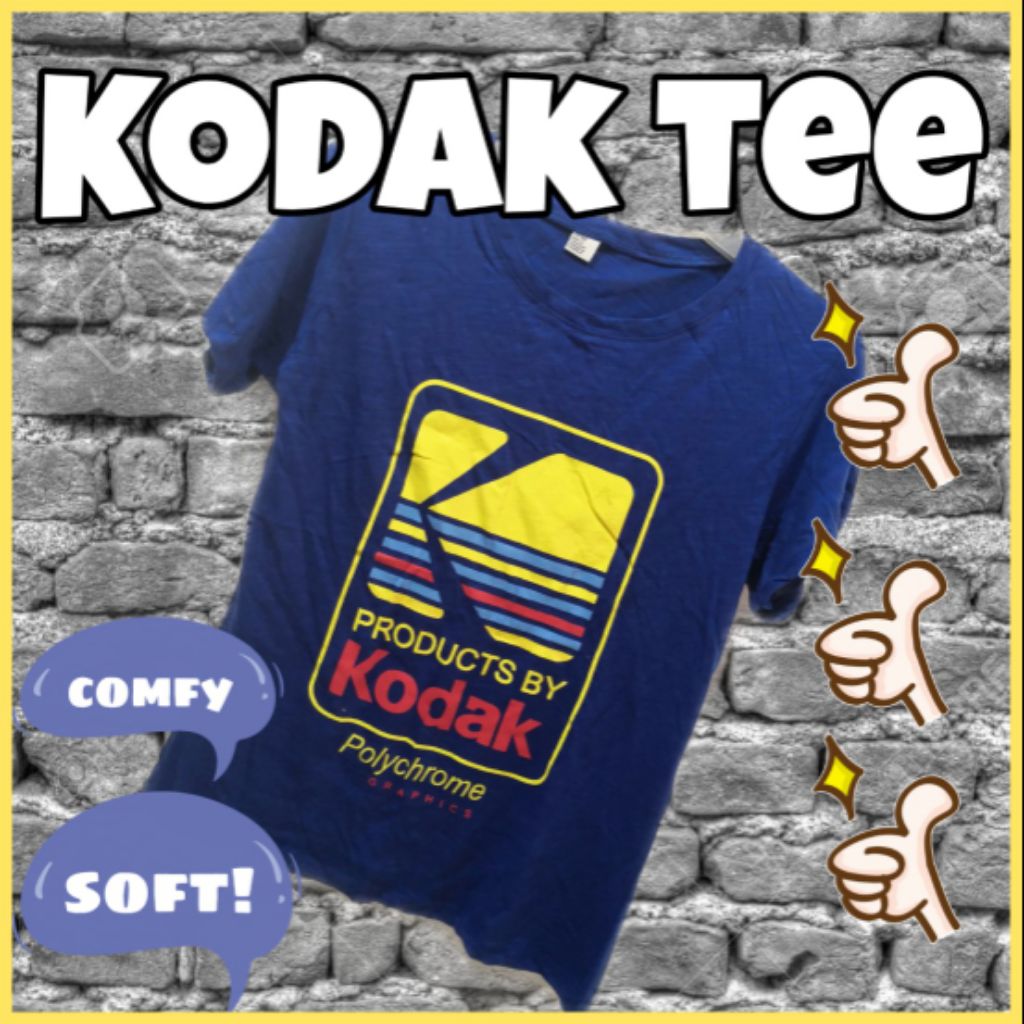 Kodak Ladies t shirts Women's soft tshirts women's basic tee Ladies